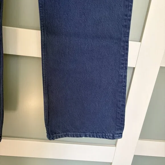 ZARA Bootcut Fit Ladies Blue Dyed Denim Jeans sz 8 US 40 EUR   NWT NEW - Picture 3 of 5